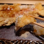 日本料理 柳燕 - 佐島の赤座海老の揚物