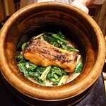日本料理 柳燕 - 桜鱒と菜の花ご飯