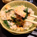 日本料理 柳燕 - 桜鱒と菜の花ご飯