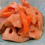ががちゃ屋 - 蓮根のキンピラ