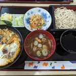 満留賀 - 料理写真:かつ丼セット¥1100-