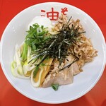 東京麺珍亭本舗 - 料理写真:特製油そば+クズ肉