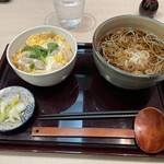 Echigo Hegisoba Tachibanaya - ミニ親子丼・かけ蕎麦ランチセット