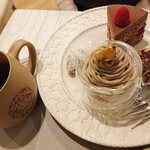 Bardon Organic Cafe - Beauty sweetsプレート、2,400円。