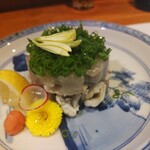 佳肴 - 虎ふぐのお造り