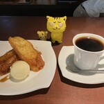 Cafe de un - フレンチトースト・モーニング　700円(税込)