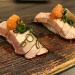 銀寿司 - 熟成マグロ炙り