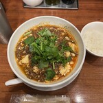 SHIBIRE NOODLES 蝋燭屋 - パクチー麻婆麺　1,500円