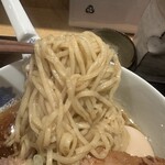 麺 みつヰ - 麺は細い方でももっちり弾力を感じられ美味しかったです。