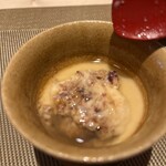 すし みむろ - ホタルイカの茶碗蒸し