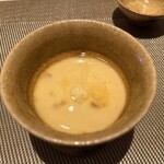 すし みむろ - ホタルイカの茶碗蒸し