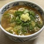 殿田 - たぬきうどん(¥700)