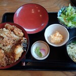ろばた 旬菜 ねぶ家 - 天丼