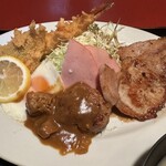 Kikuichi - 【2024.2.23(金)】Ａランチ（並盛）1,000円のメインディッシュ