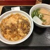 Nakau - 牛とじ丼＆小きつねうどん￥950