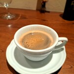 トスカネリア - ⚫食後のお飲物
「コーヒー」