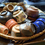 大納言本家 - お好みのお猪口が選べます