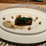 グランディッシュ - お品書きにはありませんが合鴨のローストです。