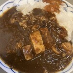 中華そば 七面 - 半カレー　