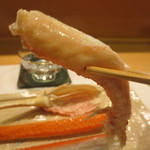 新ばし 星野 - つるりと取れてとても食べ易い。