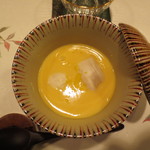 新ばし 星野 - フグの白子の茶碗蒸しです。