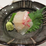 新ばし 星野 - 山葵だけでも、とてもおいしくいただきました。