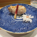 新ばし 星野 - 焼物は甘鯛です。