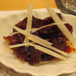 新ばし 星野 - いつもながら松阪牛のしぐれ煮には参ります。