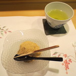 新ばし 星野 - いつものように最後はわらびもちで。