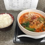 担々麺 たかはし - 白胡麻辛め＆ライス（24.2）