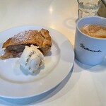 松之助 - ビッグアップルパイ　と　コーヒー