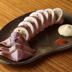 Shimokita pickled squid Sushi
