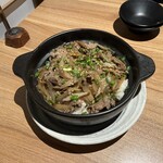 Kyou No Rikyuu - 牛肉と牛蒡の土鍋ご飯