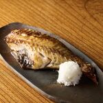 Charcoal-grilled Atka mackerel from Hachinohe