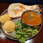 タンドールバル カマルプール - カマルランチ（辛口ラムカレー）