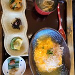 lunch itta - 京風だしのあんかけオムライス
