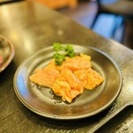 焼肉 雅山 - シマチョウ(味噌味)