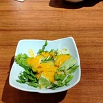 宮崎ステーキハウス霧峰 - Aセットのサラダ ￥429