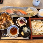 Washoku Resutoran Souma - 丸ごと甘えび天丼和膳　1,474円