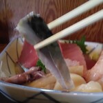 Yuzu kei - 丁度良い酢で締められた鯖　二枚　美味しい♬