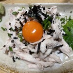 鳥竹 - 鶏肉ユッケ