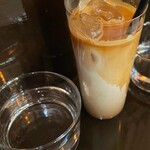 Patisserie L'essentielle - カフェラテ　冷　2shot②