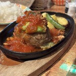 墨西哥酒場Tacodoll - アボガドハンバーグ