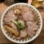 ニュー オールド スタイル 肉そば けいすけ - 肉そば背脂醤油