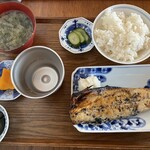 無添加商店 尾粂 - サバの西京焼き定食