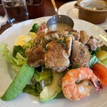 ロイヤルホスト 本山店 - グリルチキン サラダブランチセット：グリルチキンサラダ