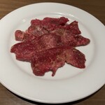 焼肉あきら - コース塩①タン・タン下・タン先