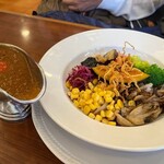 ロイヤルホスト 本山店 - NIKUVEGE ベジタブルカレー＆雑穀米