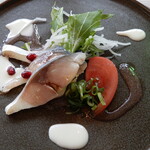 洋食　SHIMADA - 前菜・鯖のマリネ