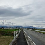 めん処 一力亭 - 歩けど、歩けど、風景が変わらない